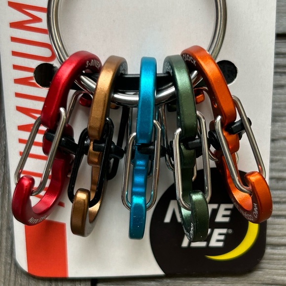 🆕⚒️Nite Ize Aluminum Keyring Locker S-Biner - Carabiner Keychain - multi… - Picture 2 of 16